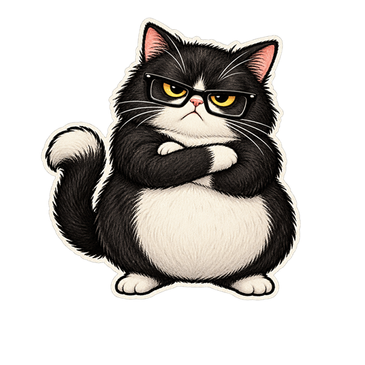 Cat is judging you