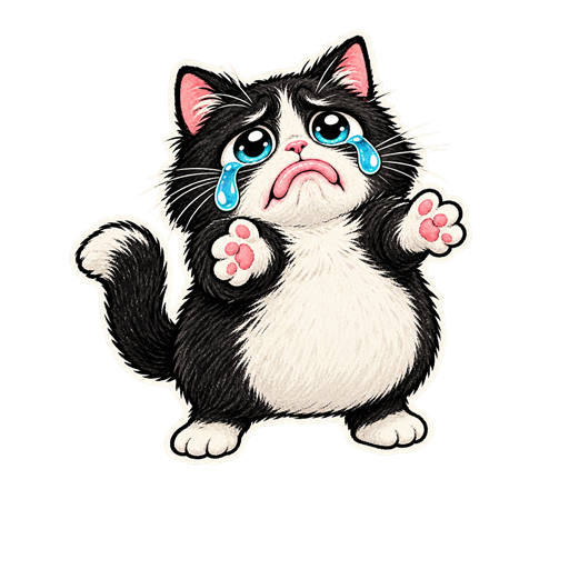 Cat needs a hug