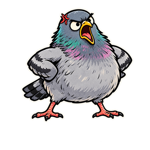 Pigeon has complaints